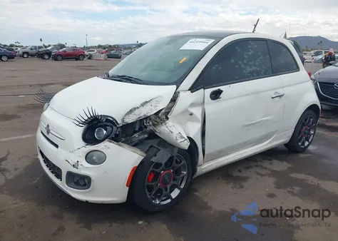 2013 Fiat 500 Sport Cattiva from USA, damaged, VIN 3C3CFFBR5DT746273